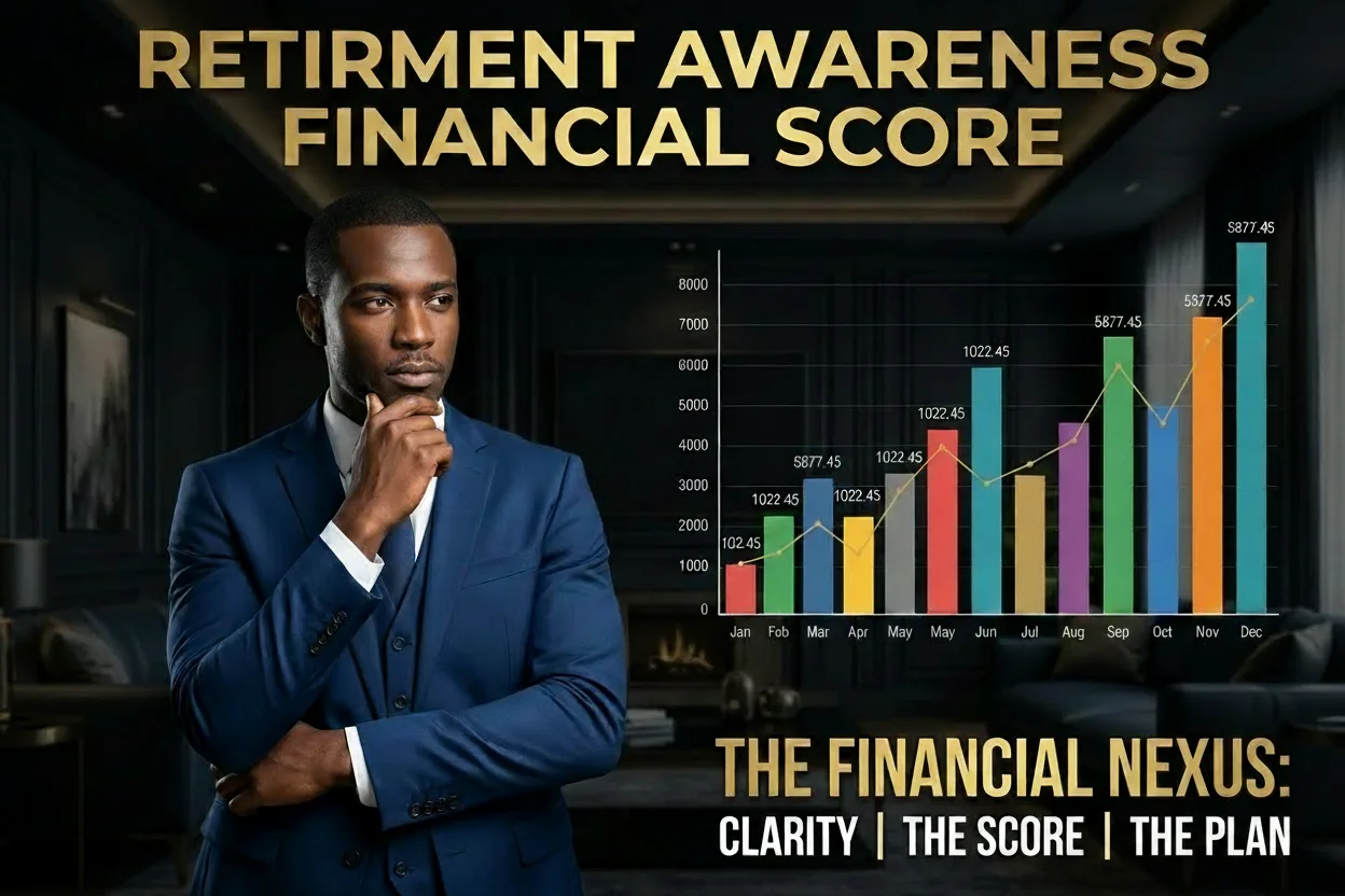 Retirement Awareness Financial Score graphic for the Financial Snapshot section